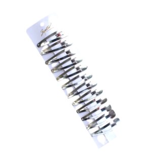 Snap Hair Clips (12 Pack)