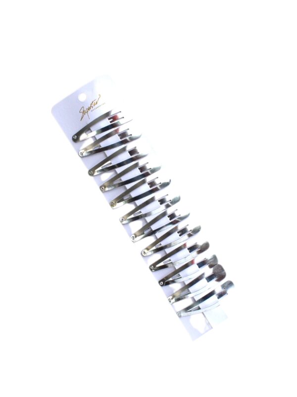 Snap Hair Clips (12 Pack)